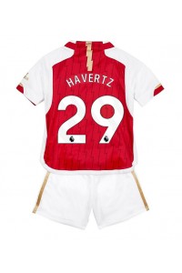 Arsenal Kai Havertz #29 Jalkapallovaatteet Lasten Kotipeliasu 2023-24 Lyhythihainen (+ Lyhyet housut)